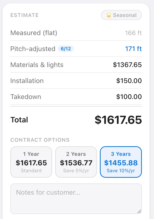 How to Price Christmas Light Installation Jobs in 2026 (Complete Guide)